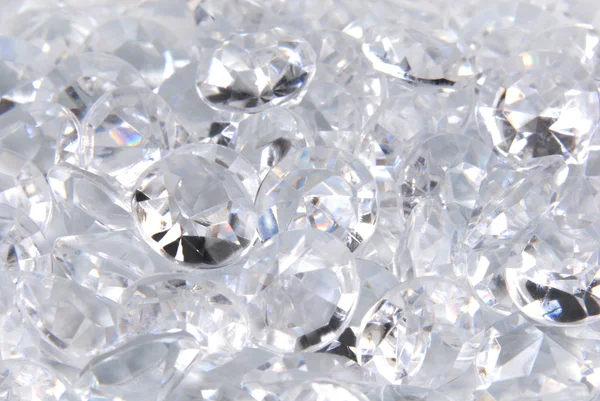 Närbild av diamanter — Stockfoto