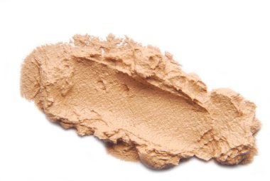 Makyaj Vakfı örnek üzerinde beyaz izole