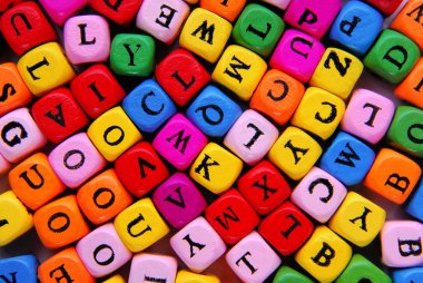 Multicolour harfler closeup