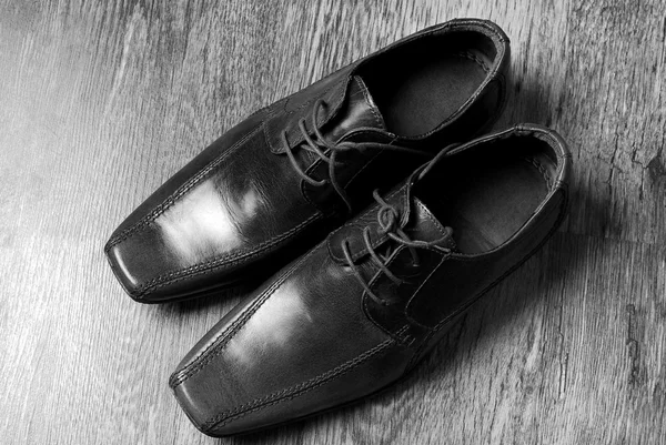 Zapatos de cuero estilo clásico — Foto de Stock