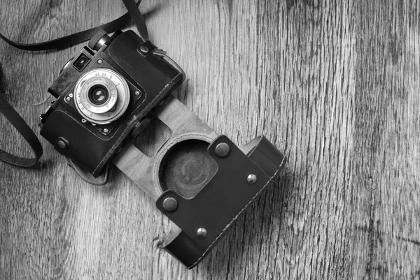 Vintage old film photo camera — Stock Photo, Image