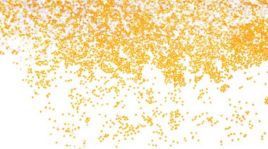 düşen altın glitter kenarlık
