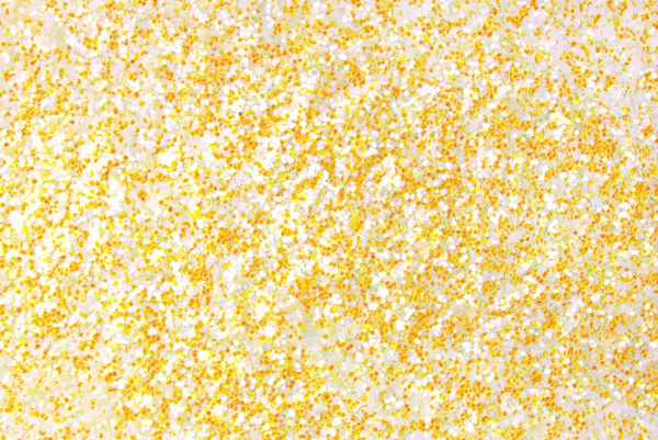 Close up of the golden sparkle glitter — Stock Photo, Image