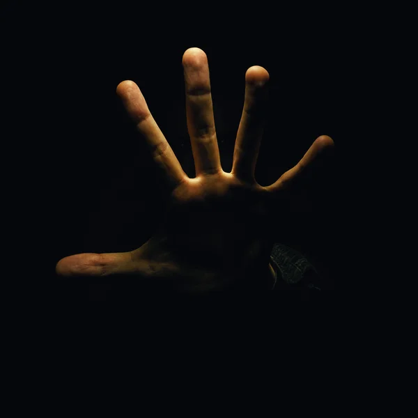 広大な人間の手 — ストック写真