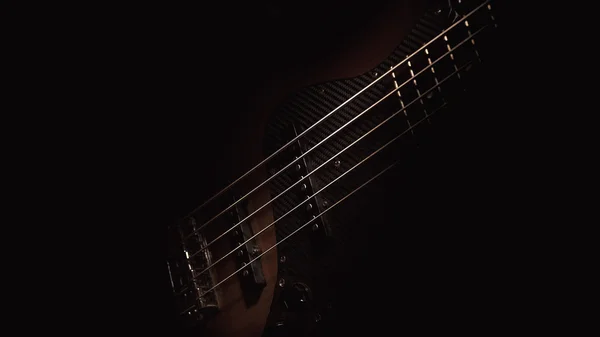 П'ять струн бас гітара — стокове фото