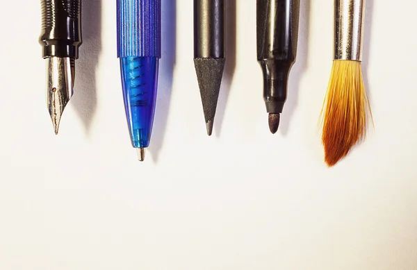 Writing And Painting Tools — Stock Photo, Image