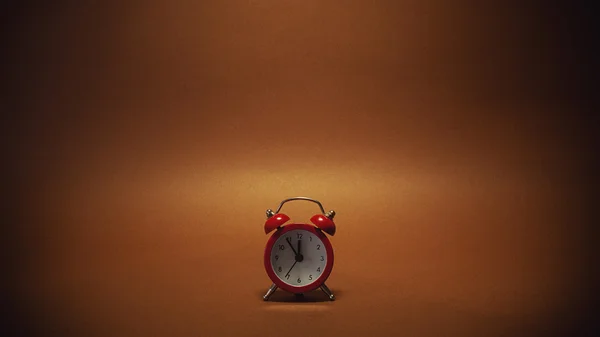 Piccolo orologio rosso — Foto Stock