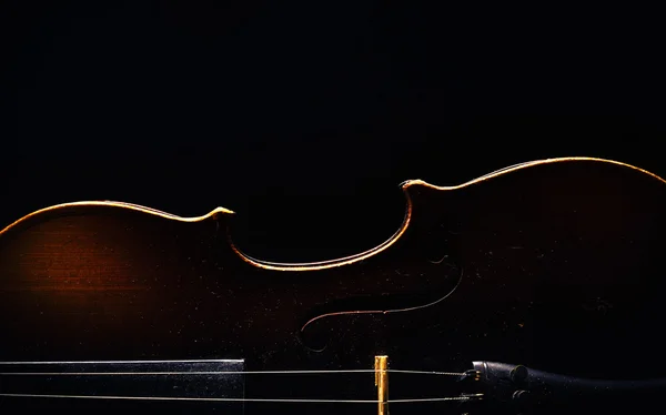 Half of a Violin — Stock Photo, Image