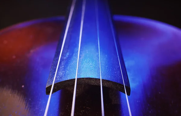 Pescoço de violino velho Detalhes — Fotografia de Stock