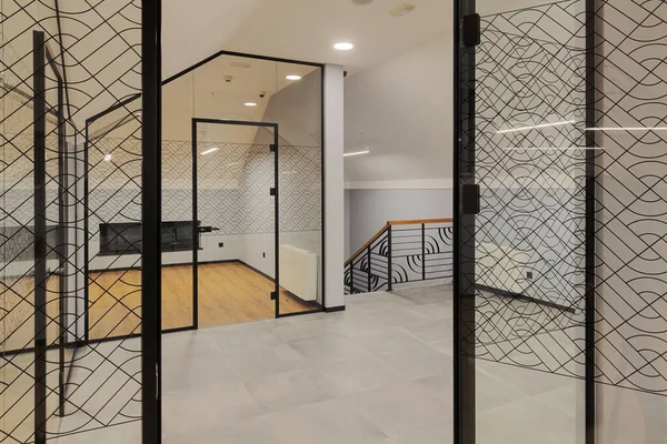 Interieur Van Een Nieuw Leeg Kantoor Modern Eenvoudig — Stockfoto