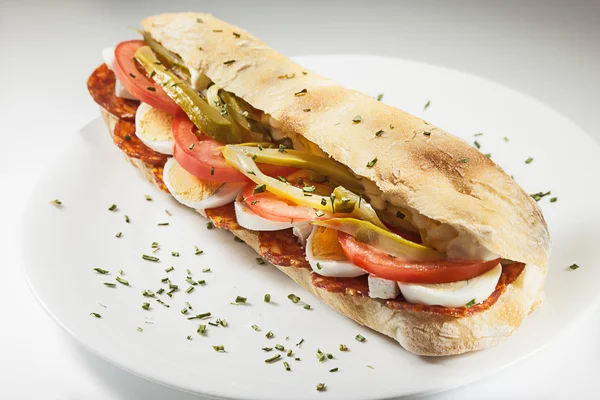 Sandwich Meal — Stock Photo, Image