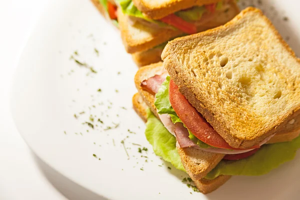 Double Sandwich — Stock Photo, Image