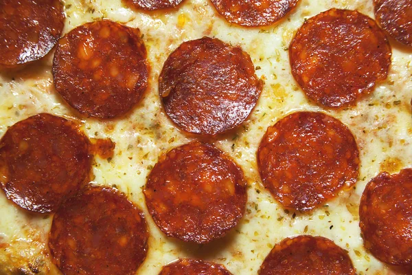 Pizza de salchicha —  Fotos de Stock