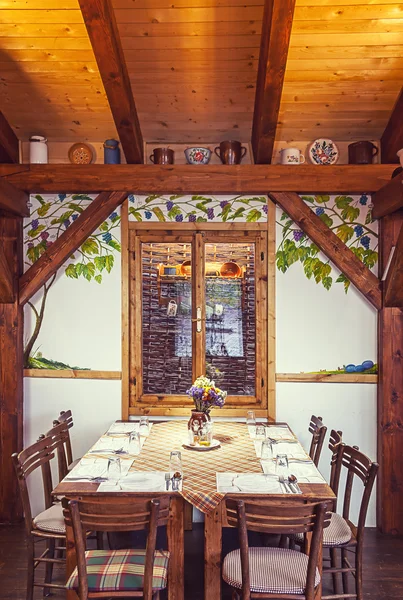 Serbiska restaurang — Stockfoto