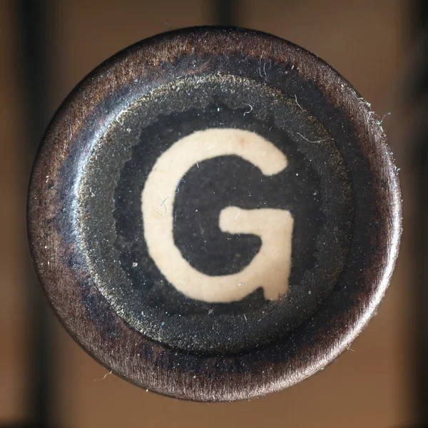 Lettera G — Foto Stock