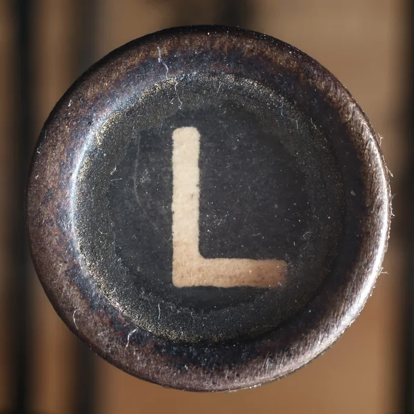 Lettera L — Foto Stock