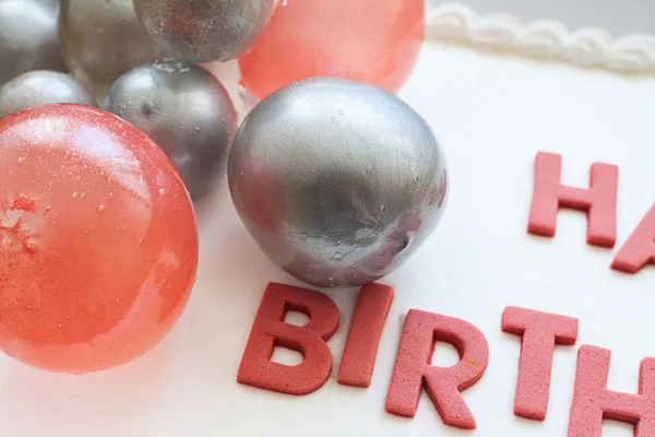 Feliz bolo de aniversário — Fotografia de Stock