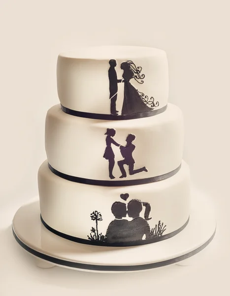 Pastel de boda — Foto de Stock