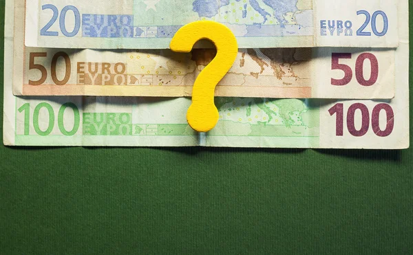 Euro Devaluation — Stock Photo, Image