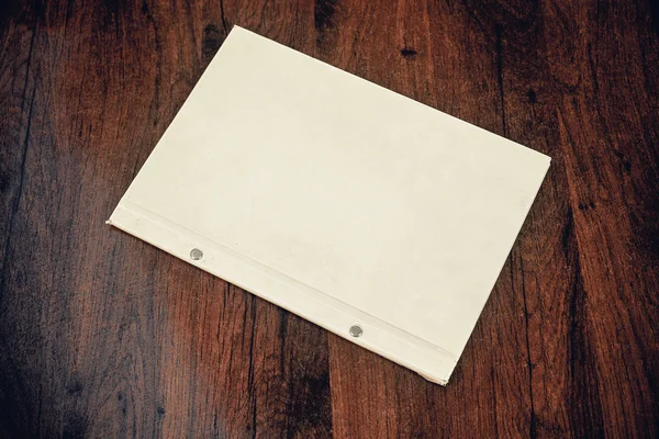 Fehér mappaбілий папки — стокове фото