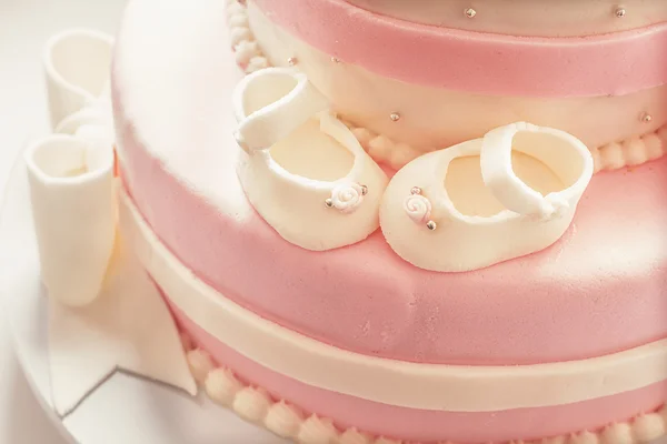 Torta di compleanno per la regina del bambino — Foto Stock