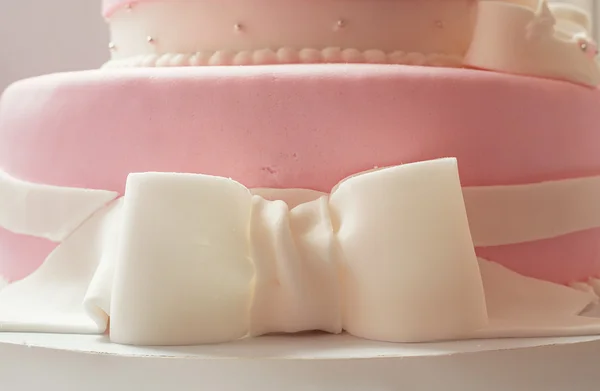Cinta de un pastel de cumpleaños — Foto de Stock