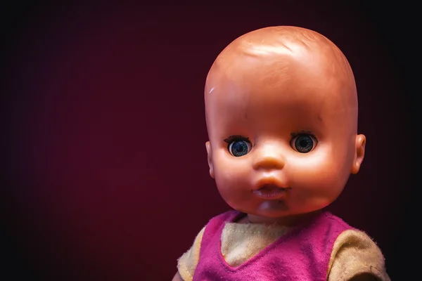 Retrato de um brinquedo do bebê — Fotografia de Stock