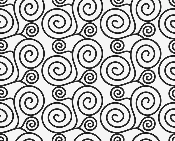 Abstract swirl naadloze achtergrond — Stockvector