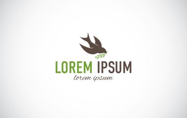 kuş yaprakları logolu