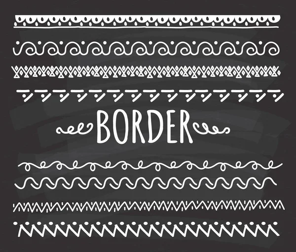 Decorative borders set Stock Vector Image by ©mhatzapa 107232030