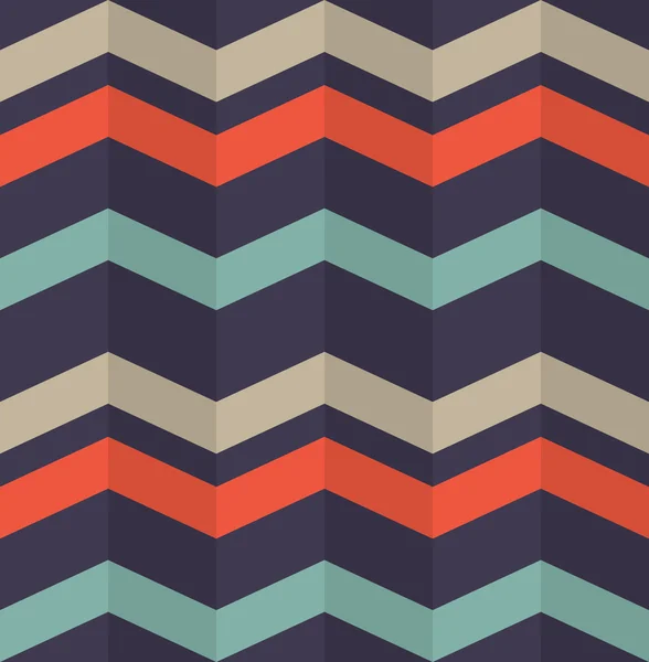 Vintage modello Chevron — Vettoriale Stock