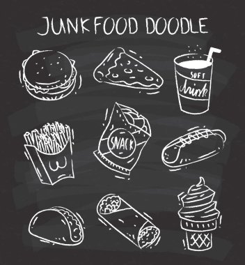Aperatif doodle kümesi