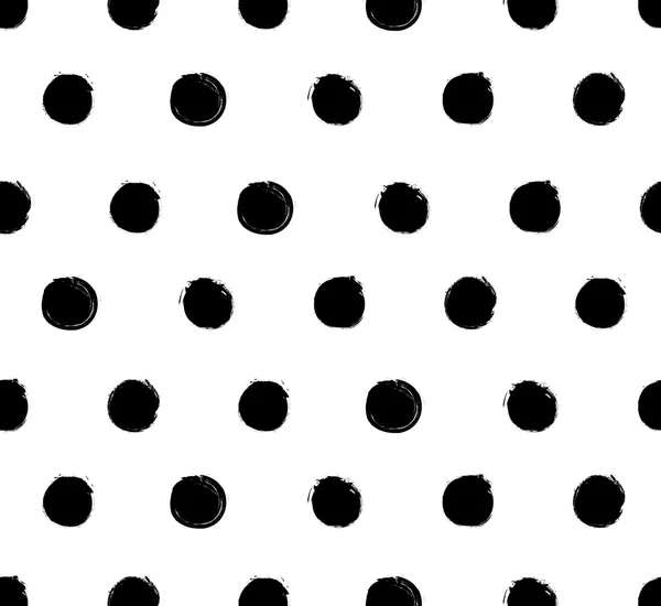 Grunge polka dot arka plan — Stok Vektör