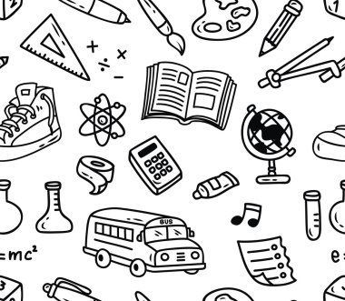 Okulun arka planına.