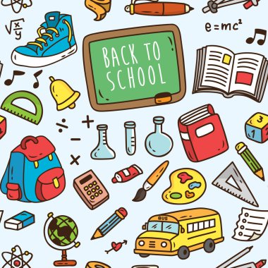 Okulun arka planına.