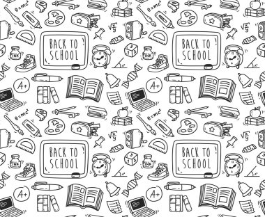back to school background clipart