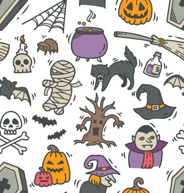 Cadılar Bayramı sorunsuz arka plan