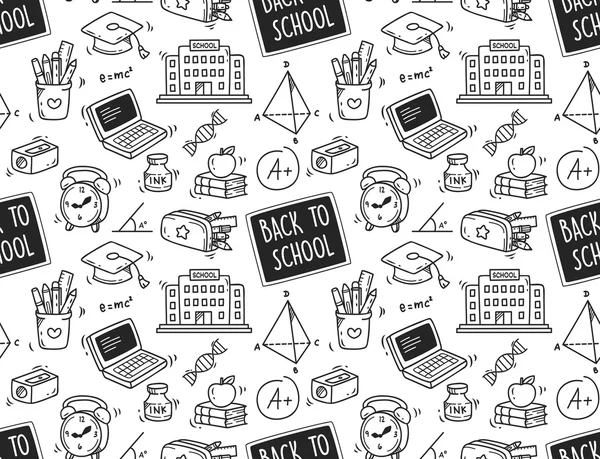 Back to school background — Stock Vector