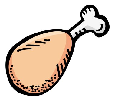 karikatür tavuk budu