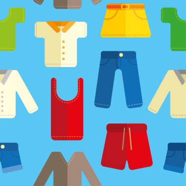 Giyim seamless modeli