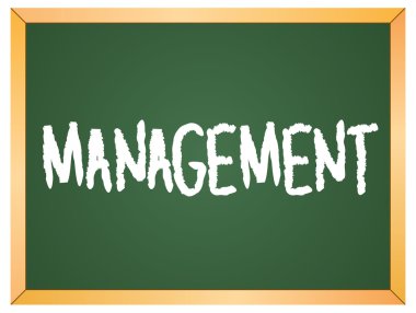 Kara tahta üzerinde yönetim kelime