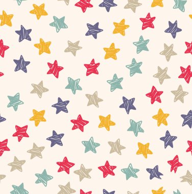 Sketchy yıldızların arka planı