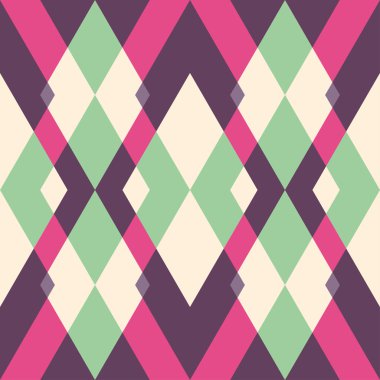 Renkli Geometrik desen