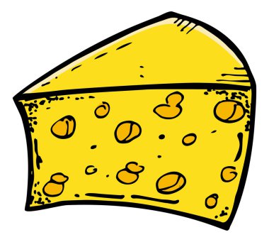 peynir dilimi doodle
