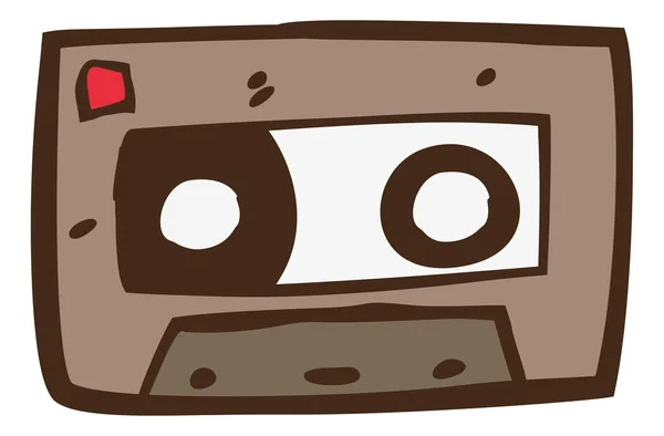 Cassette Vintage — Image vectorielle