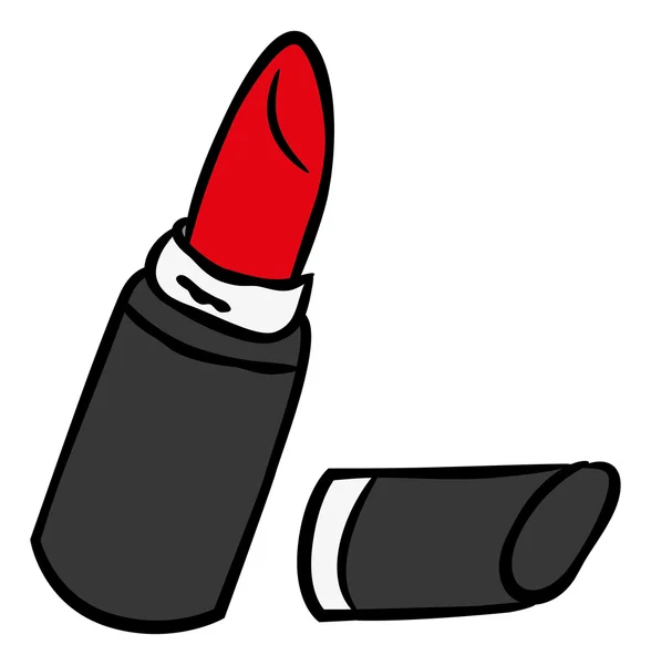 Lippenstift doodle — Stockvector