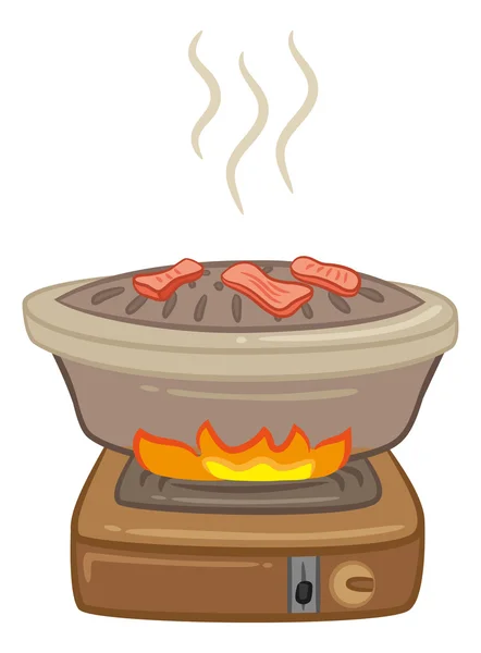 Yakiniku étel — Stock Vector