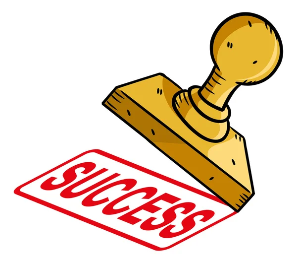 Success stamp — Stock Vector