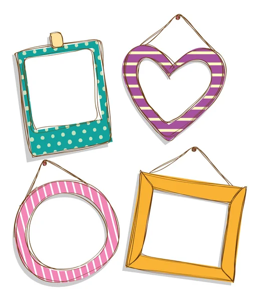 Renkli sevimli kareler