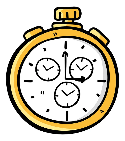 Retro pocket watch Vector Graphics